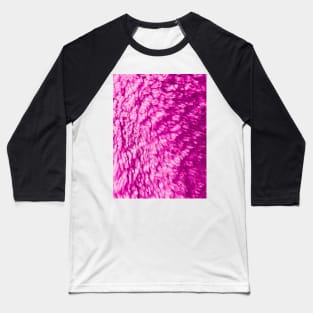 Hot Pink Fur Baseball T-Shirt